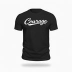 Courage Script Tee